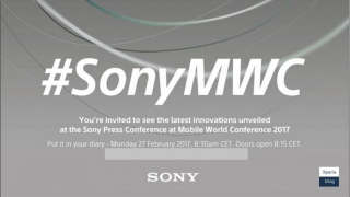 Sony anunţă organizarea unei conferinţe de presă pe 27 februarie la MWC 2017, urmând a prezenta noi telefoane în Barcelona