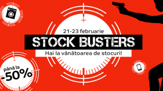 eMAG Stock Busters revine în perioada 21 - 23 februarie; iată câteva oferte interesante!