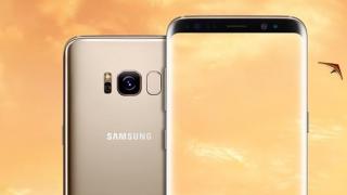 Samsung Galaxy S8 apare și pe auriu într-o imagine cu iz oficial; nu arată deloc rău