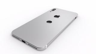 iPhone 8 are carcasa randată în 3D, în mod bizar plasează scannerul de amprente în spate