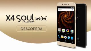 Allview X4 Soul Mini debutează oficial; rulează Android Nougat și vine în variante cu 2 sau 3 GB RAM