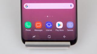 Butonul Home al lui Samsung Galaxy S8 se mişcă uşor, pentru a evita fenomenul de "burn-in"