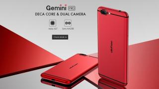 Ulefone anunţă telefonul Gemini Pro, cu procesor deca core şi cameră duală; Soseşte pe 31 mai