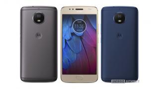 Motorola Moto G5S apare în primele imagini, vine pe auriu, albastru sau gri