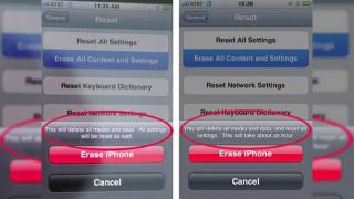 Firmware-ul iPhone 2.0 permite stergerea informatiilor utilizatorului