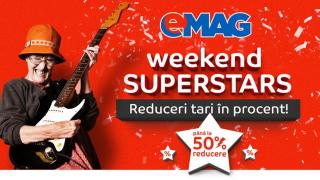 eMAG are o promoție specială de weekend initulată 'Weekend Superstars'; Asus ZenFone 3 Max costă acum doar 699 lei!