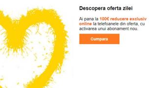 Ofertele aniversare Orange continuă! Astăzi primim până la 100 euro reducere la achiziția de smarphone-uri selecționate cu abonament!