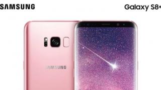 Samsung anunţă varianta Rose Pink a lui Galaxy S8+, care debutează luna viitoare