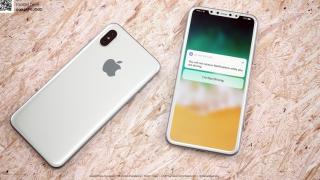 iPhone 8 pe alb intră în scenă în stil mare, sub forma unor randări marca Martin Hajek