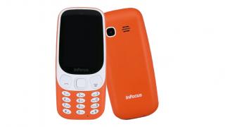 InFocus IF9027 este clona de Nokia 3310 (2017) ce oferă suport 4G LTE; rulează o versiune modificată de Android