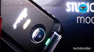 Noi module Moto Mods sunt prezentate sub formă de concept; există și un accesoriu audio Marshall