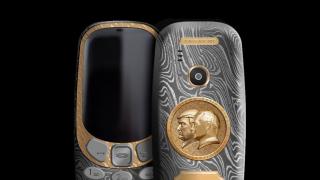Putin şi Trump sunt imortalizaţi pe o ediţie specială de Nokia 3310, din aur şi titaniu