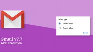 Aplicația Gmail v7.7 ne va aduce noi metode de sortare a mesajelor primite în Inbox