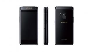 Samsung insistă cu telefoanele cu clapetă; Modelul SM-W2018 are o scăpare