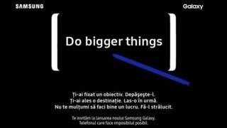 Samsung lansează ceva special pe 24 august în România, e probabil vorba de Galaxy Note 8