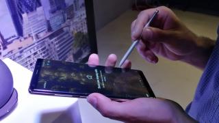 Cum a fost la debutul lui Samsung Galaxy Note 8 în România: prezentare pe bază de IT şi aspiraţii mari pe plan local şi nu numai