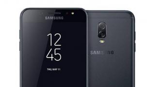 Încă o imagine cu primul telefon midrange Samsung ce aduce cameră duală îşi face apariţia; Galaxy J7+ apare într-o randare pe gri