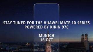 Huawei Mate 10 şi Mate 10 Pro confirmate pentru debut pe 16 octombrie, cu procesor Kirin 970