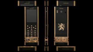 Telefonul ceas mecanic Mobiado Professional 105GMT Gold este poleit cu aur