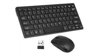 TomTop vinde astăzi combo-ul format din tastatură și mouse wireless 2.4 GHz pentru suma de doar 11.99 dolari