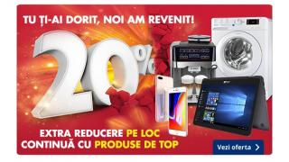 Reducerile spectaculoase marca Flanco revin în perioada 29 - 30 septembrie; se oferă 20% extra discount pentru produsele din coș