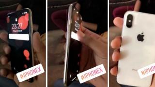 iPhone X apare într-un nou clip video hands-on, cu un wallpaper dinamic cu bule