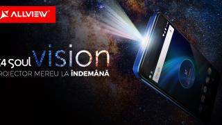 Allview X4 Soul Vision devine oficial: telefon cu proiector laser de înaltă definiţie şi suport pentru asistentul AVI