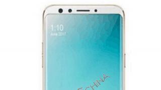 OnePlus 5T apare în prima imagine, cu un ecran de 6 inch cu aspect 18:9