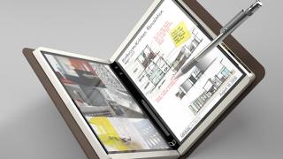 Microsoft lucrează la o tabletă pliabilă numită Andromeda; ar putea fi bazată pe conceptul Courier de acum câțiva ani
