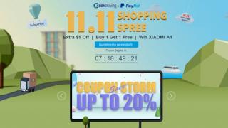 Sărbătoarea asiatică Single's Day vine cu reduceri la GeekBuying; puteți câștiga chiar un Xiaomi Mi A1 participând la tombole