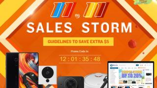 Campania Single's Day organizată de GeekBuying include și numeroase produse Xiaomi; iată câteva exemple