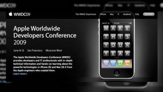 Conferinta WWDC 2009 va avea loc intre 8 si 12 iunie; include anuntarea noului iPhone?