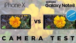iPhone X versus Samsung Galaxy Note 8: comparaţia camerelor SuperSaf e aici; Note 8 e mai bun noaptea, iPhone X are dynamic range mai bun