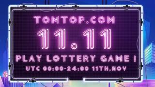 TomTop dă startul campaniei Single's Day; există o loterie specială unde puteți câștiga puncte bonus sau discount-uri extra