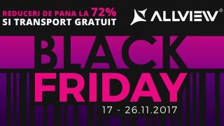 Allview dă startul campaniei de Black Friday! 10 zile de reduceri și peste 100.000 produse în stoc