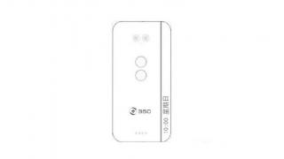 360 N6 Pro este un telefon cu scanner dual de amprente, ecran în spate, decupaj în stil Face ID