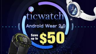GeekBuying are la vânzare ceasuri cu Android Wear 2.0; TicWatch E se află pe listă cu dotări atractive