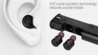 A2 Dual TWS este o pereche de căşti Bluetooth pentru jogging, cu preţ redus la Cafago.com (Cod Cupon)