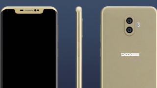 DOOGEE V este în pregătire; o nouă clonă de iPhone X cu scanner de amprente integrat în ecran