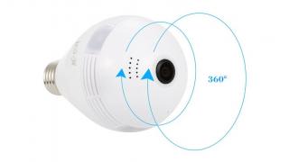 Becul inteligent KKMoon Wireless 960PH se vinde pentru numai 21.84 euro și are o cameră video de supraveghere integrată