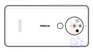 Nokia 10 reapare în schiţe, cu tot cu cele 5 camere şi un mecanism rotativ pentru ele