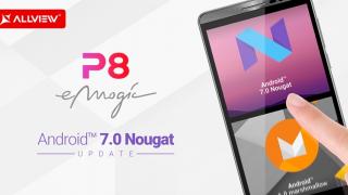 Allview P8 eMagic este actualizat la Android 7.0 Nougat, release ce aduce și suport VoLTE