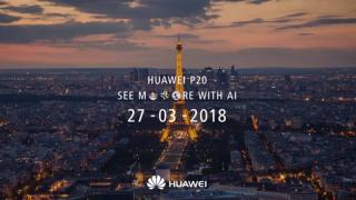 Huawei P20 şi P20 Plus apar împreună într-o randare; Ambele au decupaj pentru senzori de recunoaştere facială