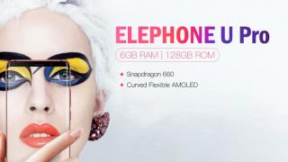 Elephone U Pro este acum disponibil la vânzare; Are procesor Snapdragon 660 și 6 GB RAM