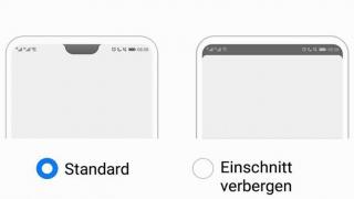 Huawei P20 Pro va avea o funcţie software care va permite camuflarea decupajului din ecran