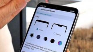 LG G7 ThinQ își dezvăluie meniul de customizare pentru ecranul secundar din zona decupajului