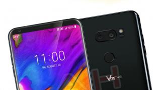LG V35 ThinQ apare în randări cu iz oficial; Mai arătos decât G7 ThinQ și fără decupaj!