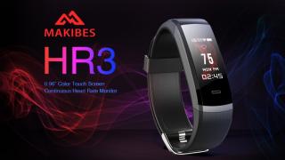 Makibes HR3 este un smartband cu certificare IP67 și senzor de puls; Acum la doar 18.99 dolari pe GeekBuying