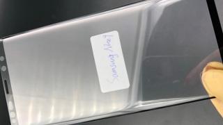 Protecții pentru ecranul lui Samsung Galaxy Note 9 apar în fotografii; Avem și un clip hands-on