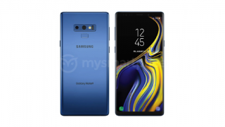Samsung Galaxy Note 9 apare randat şi pe albastru în nuanţa "Deep Sea Blue"